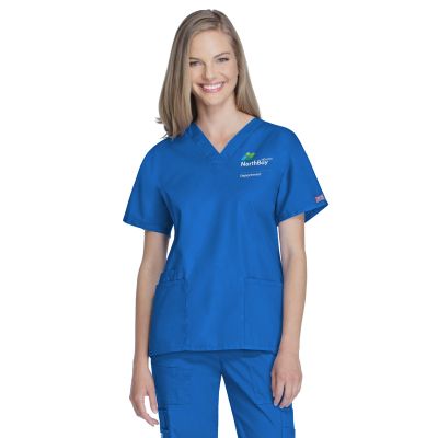 Women's Cherokee 2-Pocket V-Neck Scrub Top