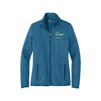 Port Authority Ladies Sweater Fleece Jacket