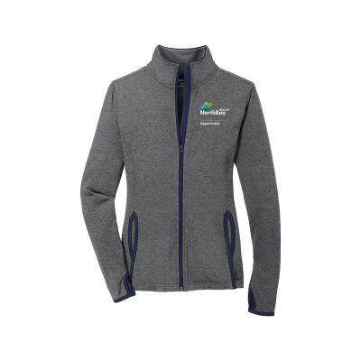 Women's Contrast Full Zip Jacket
