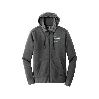 New Era Tri-Blend Fleece Full-Zip Hoodie